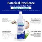Clean & Soothe Bottom Wash Perineal Cleanser, Incontinence Spray Wash - Image 3