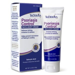 Psoriasis Control Face & Body Cream — 3% Salicylic Acid Relief for Itching, Flaking & Redness